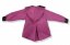 Detská bunda softshell tmavo ružová melírovaná - veľkosť: 116