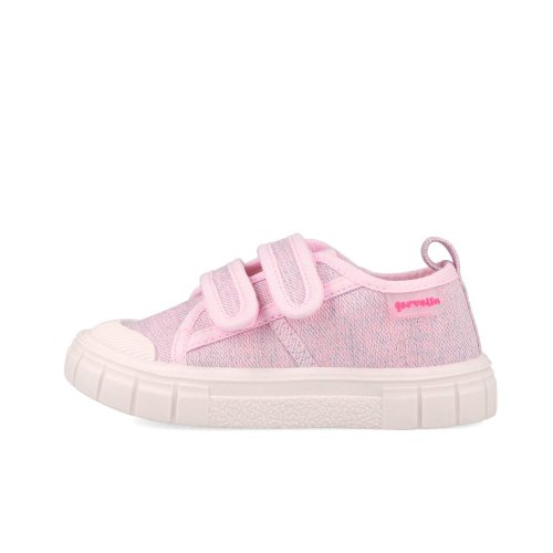 Detské barefoot plátenky Garvalin 252381 ružové
