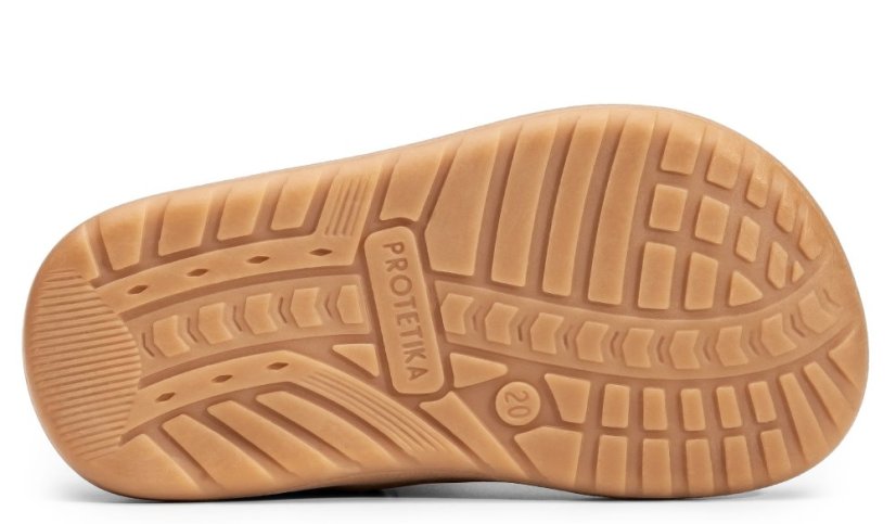 Detské barefoot sandále Protetika Dizy green