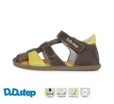 Detské barefootové sandále D.D. step DS023-G076-382E