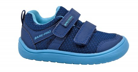 Detská barefootová obuv Protetika Nolan navy - veľkosť: 19