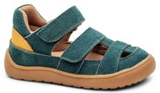Detské barefoot sandále Protetika Dizy green