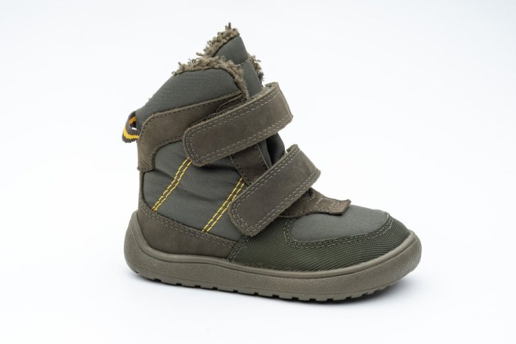 Zimná barefootová obuv Protetika Leno khaki