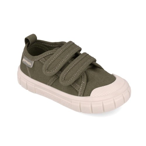 Detské barefoot plátenky Garvalin 252381 khaki