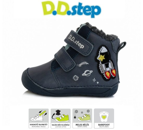 Zimná barefootová obuv D.D.step DV021-070-252