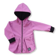 Detská bunda softshell ružová