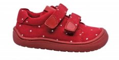 Detská barefootová obuv Protetika Roby red