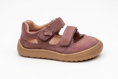 Detské barefoot sandále Protetika Nery old pink