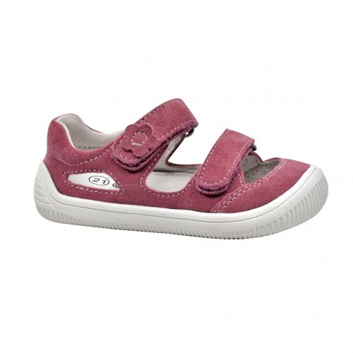 Detské barefoot sandále Protetika Meryl pink - veľkosť: 27