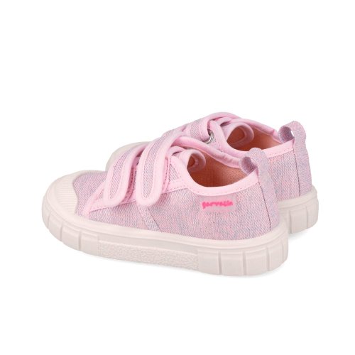 Detské barefoot plátenky Garvalin 252381 ružové