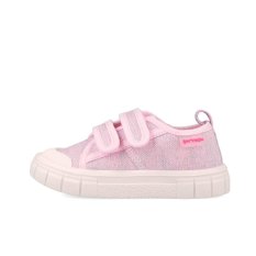 Detské barefoot plátenky Garvalin 252381 ružové