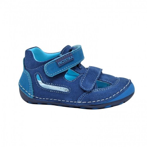 Detské barefoot sandále Protetika Flip blue
