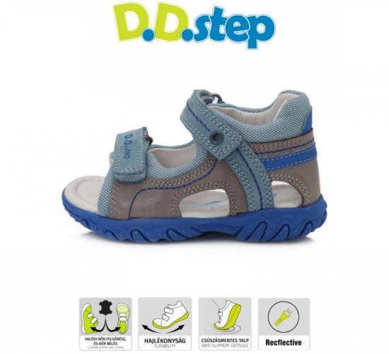 Detské sandále D.D. step DS120-AC625-232B - veľkosť: 21
