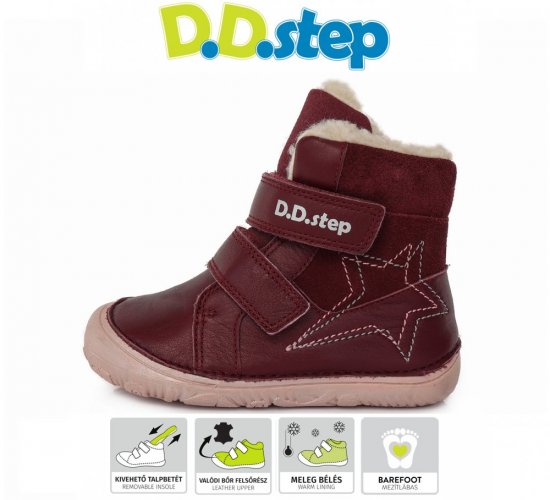 Zimná barefootová obuv D.D.step DV021-073-688C
