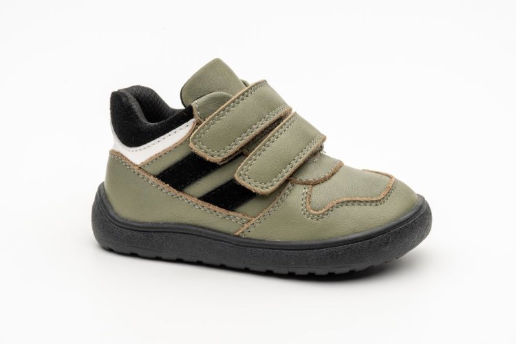 Detská barefootová obuv Protetika Veston khaki - veľkosť: 21