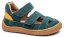 Detské barefoot sandále Protetika Dizy green