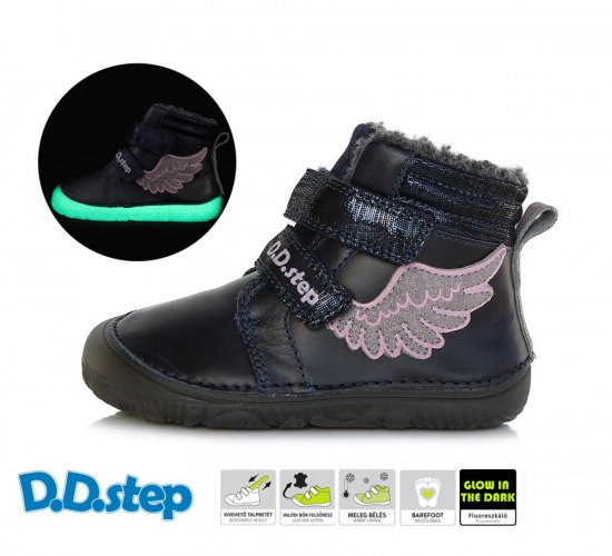 Zimná barefootová obuv D.D.step DV023-073-364