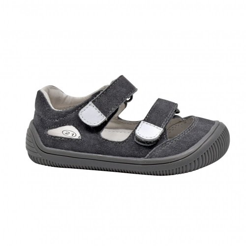 Detské barefoot sandále Protetika Meryl grey - veľkosť: 32