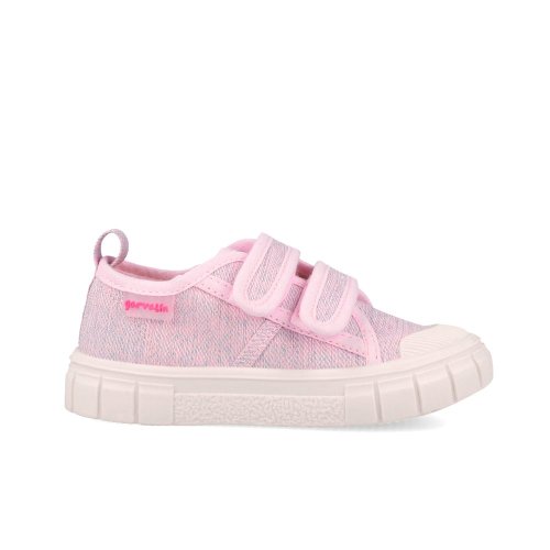 Detské barefoot plátenky Garvalin 252381 ružové