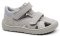 Detské barefoot sandále Protetika Rik grey