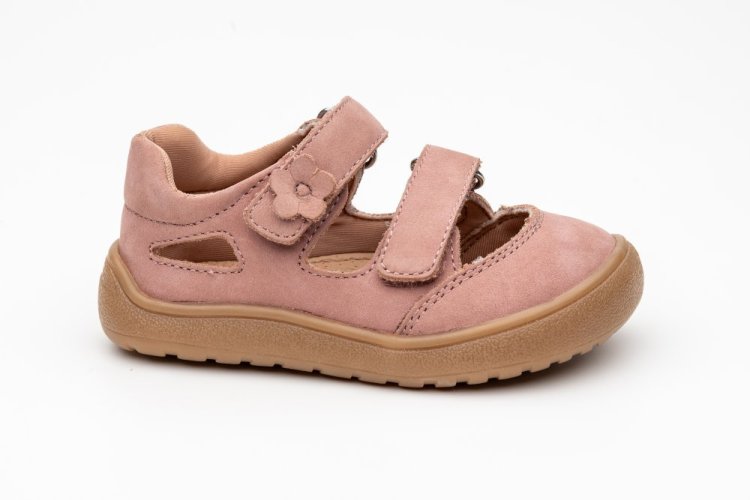 Detské barefoot sandále Protetika Nery pink