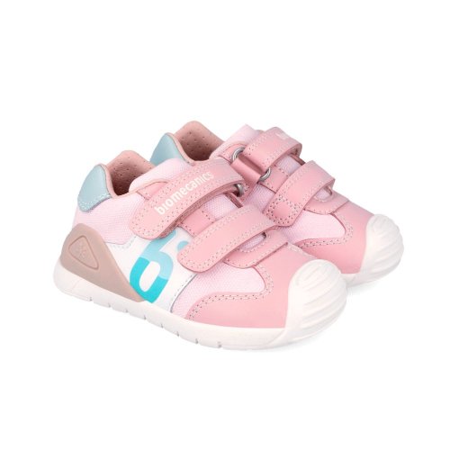 Detská obuv Biomecanics SAUVAGE rosa