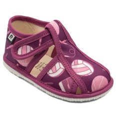 Papučky Rak 100015-3 šport fialový