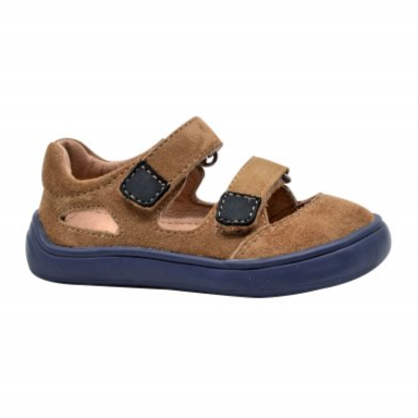 Detské barefoot sandále Protetika Tery brown