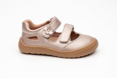 Detské barefoot sandále Protetika Nery pearl pink